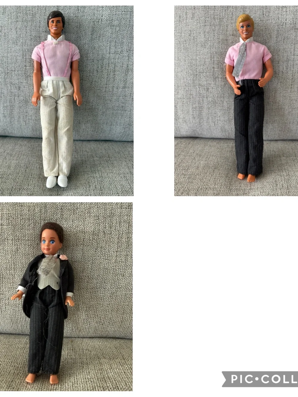 90’s Wedding Day Ken And Wedding Day Alan Barbie Dolls
